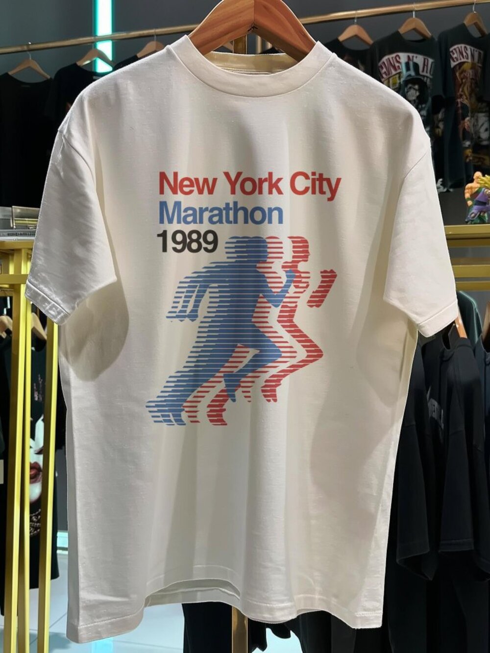 New York City Marathon 1989 T shirt